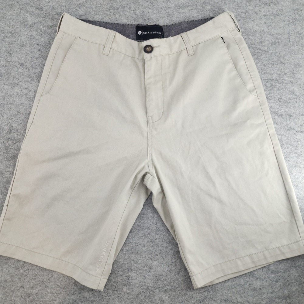 Billabong Size 31 | Mens Carter Chino Walk Shorts Tan Skate Surf